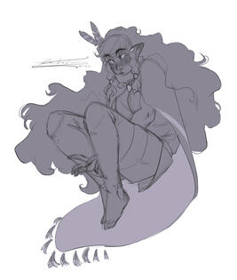 Fullbody, Black &amp; White