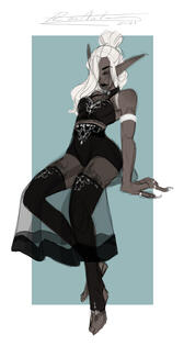 Fullbody, Flat Color