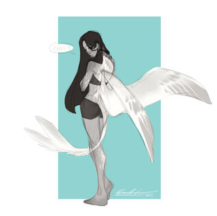 Fullbody, Black &amp; White