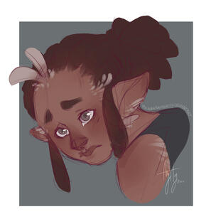 Rough Sketch, Flat Color