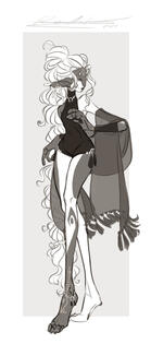 Fullbody, Black &amp; White