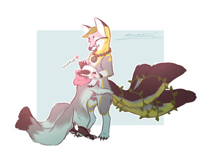 Fullbody x2, Flat Color