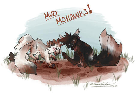 Fullbody x2, Flat Color