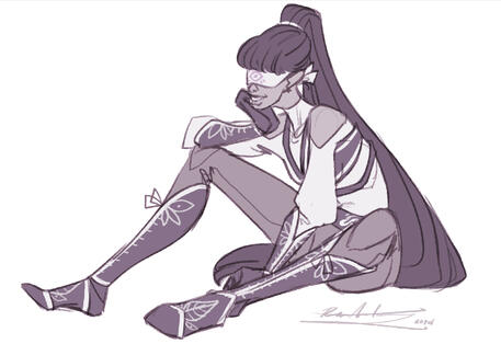 Fullbody, Black &amp; White