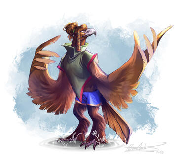 Fullbody x2, Monochrome