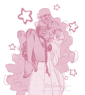 Fullbody, Flat Color