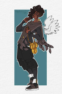 Fullbody, Flat Color